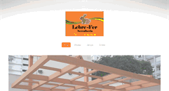Desktop Screenshot of lebreferserralheria.com.br